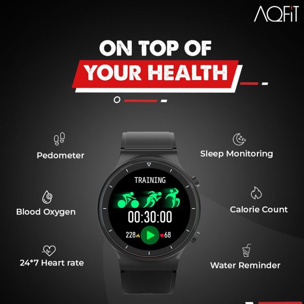 AQFIT W9 Smart Watch-5